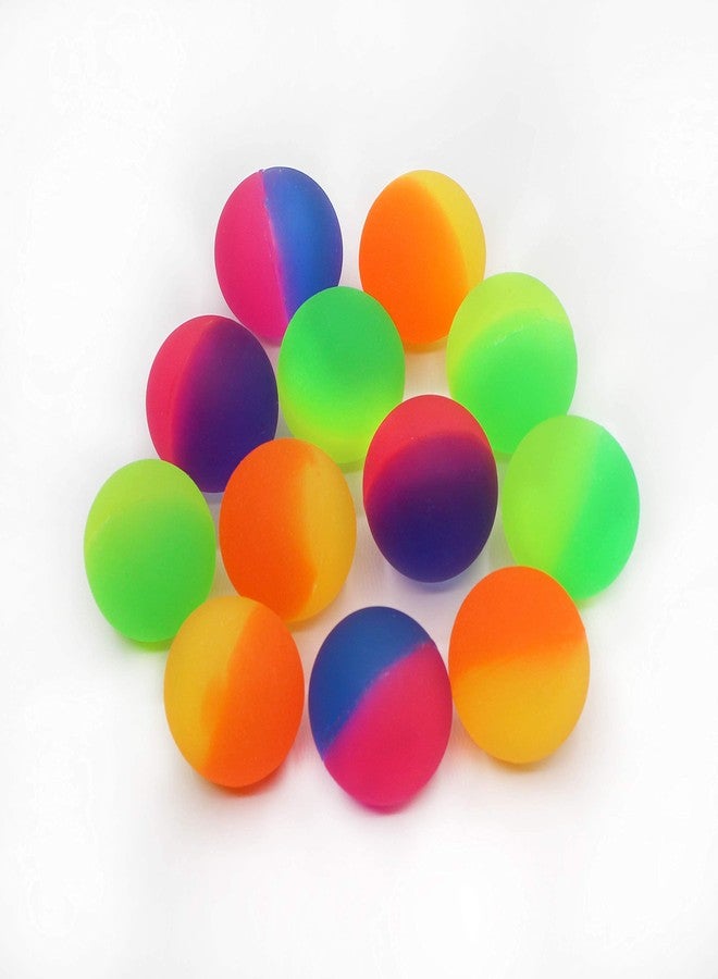 Promote Trader Crazy Bouncy Jumping Balls Set 40 mm Birthday Return Gift Indoor Outdoor Games for Kids - (3 Crazy Ball)- Multi Color - Image 2